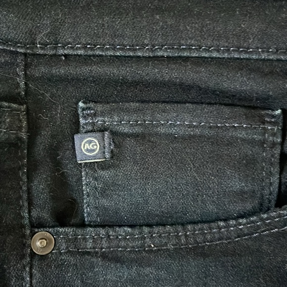 Ag Adriano Goldschmied Jeans The Stevie Slim Straight Ankle Dark Wash Size 30 - Picture 8 of 9